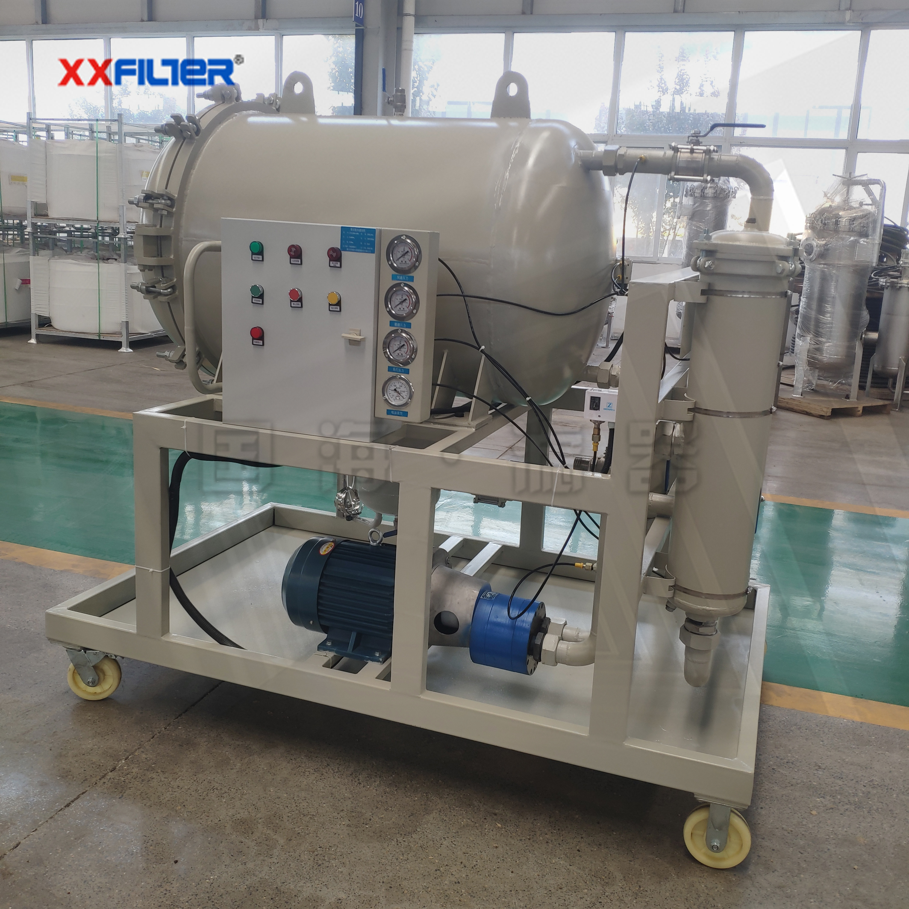 63L/min聚結脫水濾油機