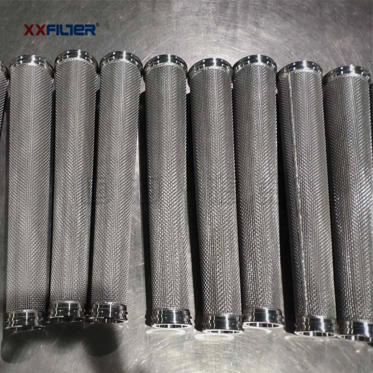高精度多層燒結網(wǎng)濾芯