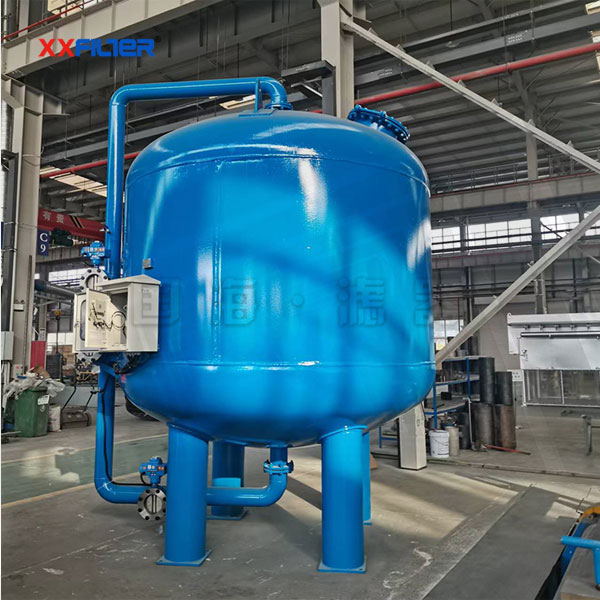 自動(dòng)反洗碳鋼襯膠多介質(zhì)過濾器