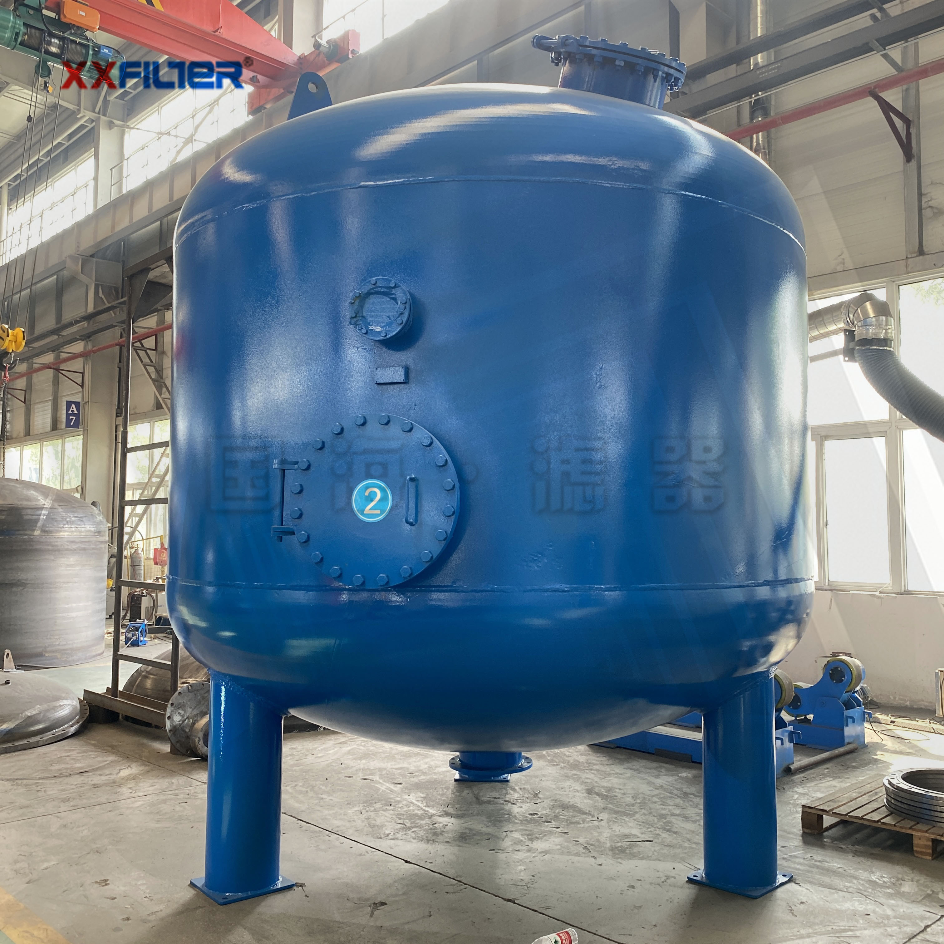 全自動循環(huán)水過濾多介質(zhì)過濾器