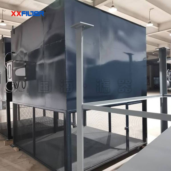 鋼鐵高爐煉鐵鼓風機自潔式空氣過濾器