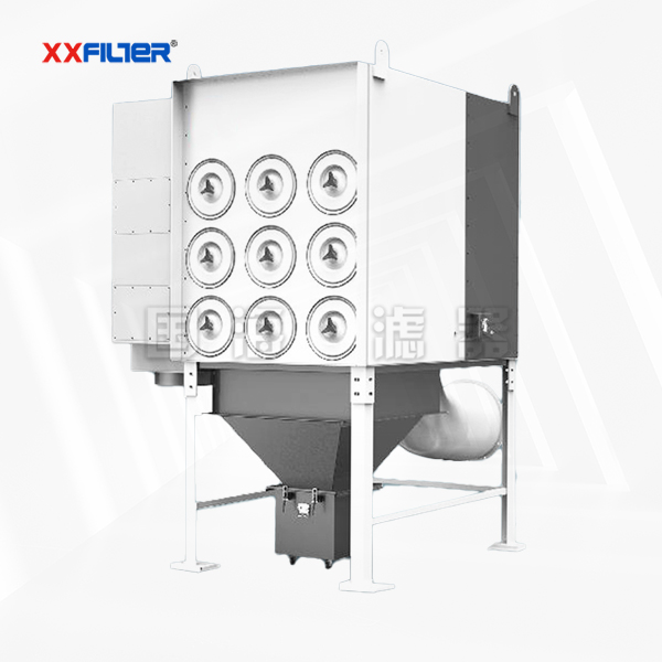 納米覆膜濾筒除塵器 脈沖反吹 粉塵收集率達(dá)99.9%