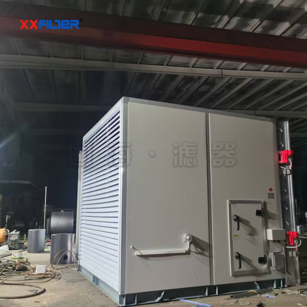 電力調相機房自潔式沙塵機組