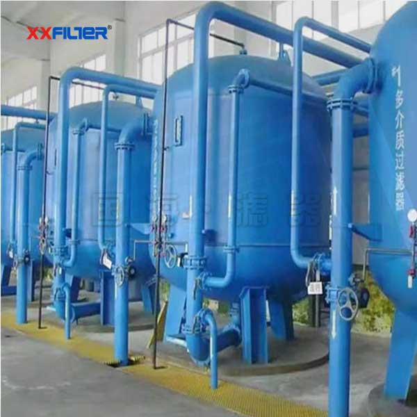 循環水旁流過濾改性纖維球過濾器